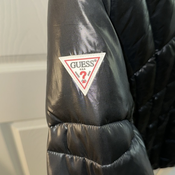 Guess Black Winter Jacket - Picture 4 of 5
